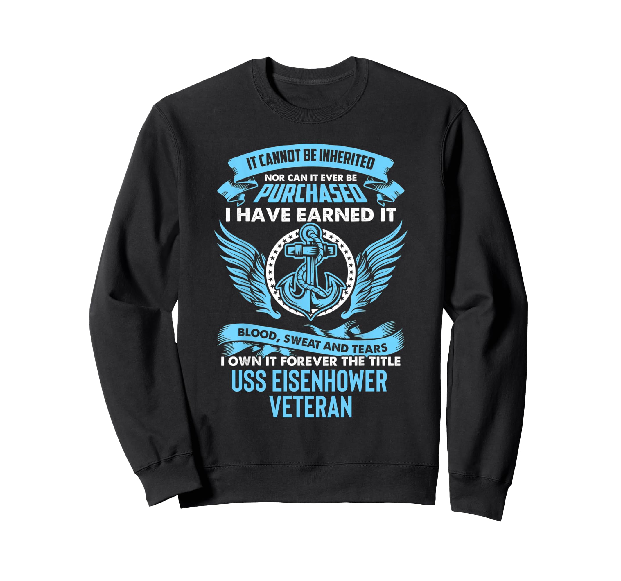USS Eisenhower CVN-69 Aircraft Carrier Sweatshirt