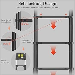 10.5 FT Telescoping Extension Ladder