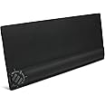 ENHANCE XXL Large Mouse Pad for Desk with 2XL Ergonomic Memory Foam Wrist Rest Support (31.5 x 13.78 x 1 inches) - Desk Pad with Anti-Fray Stitching & Soft Cushion Mat Surface, Designed in The U.S.