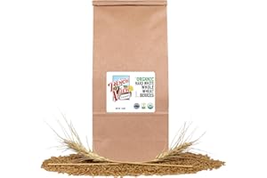 BENCH VIEW FARMS Organic Hard White Wheat Berries - 10lbs