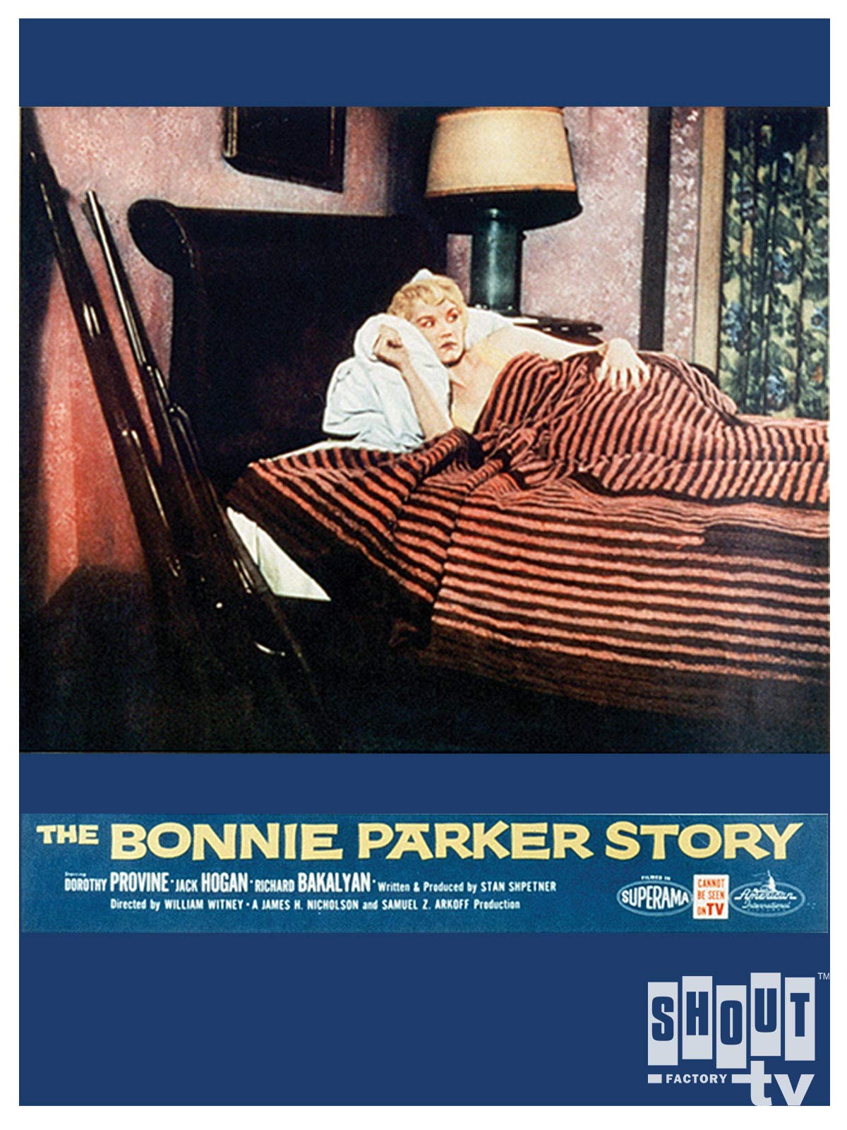 Amazon Com The Bonnie Parker Story Dorothy Provine Jack Hogan Richard Bakalyan Joe Turkel Joe Turkel William Witney Movies Tv