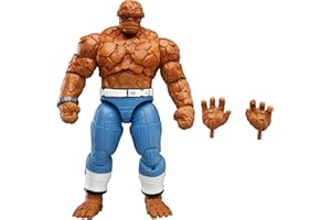 Marvel Legends Series The Thing, The Fantastic Four: First Steps Ben Grimm Movie Collectible 6 Inch Action Figure Toy