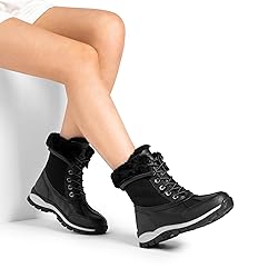 DREAM PAIRS Snow Boots for Women Waterproof Mid