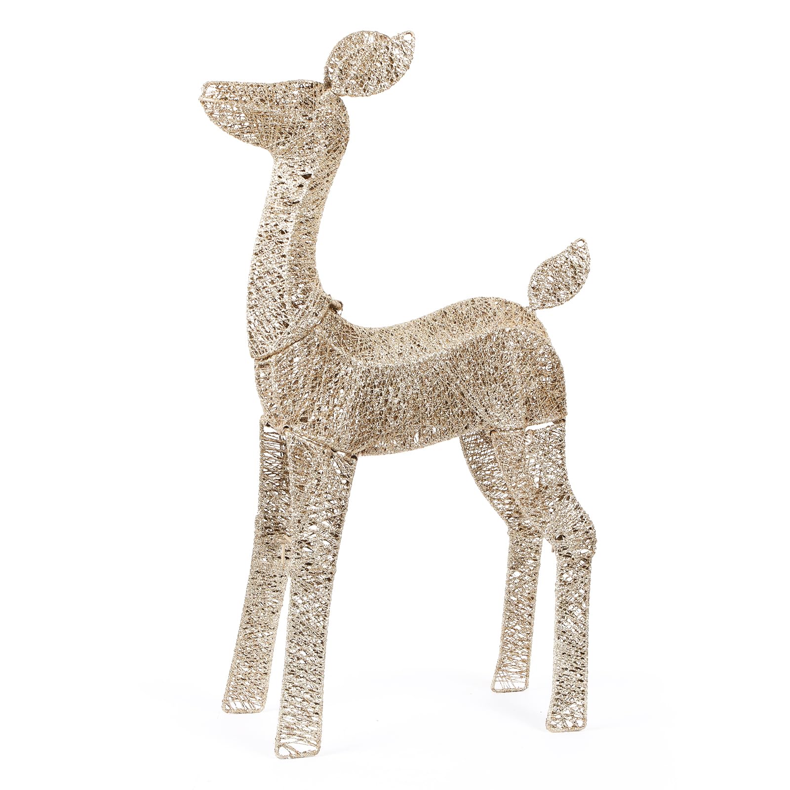 Photo 1 of ?-Piece 23 Inches Christmas Reindeer Decorations?Champagne Gold