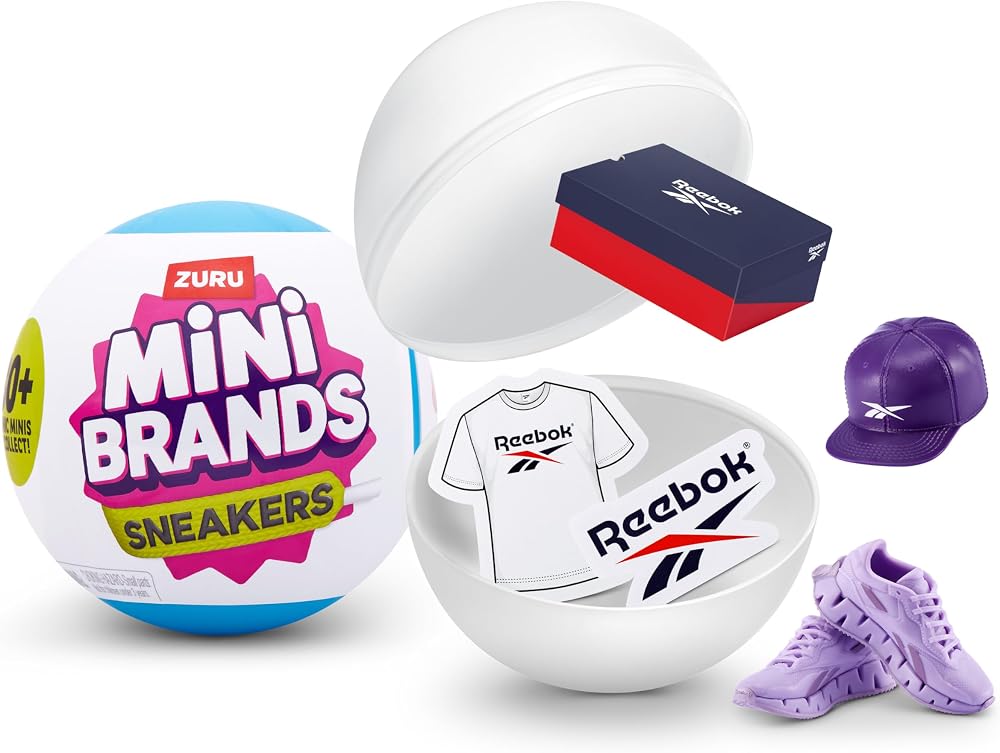 Mini Brands Sneakers Single Capsule Collectible Toy 30+ Styles Mystery