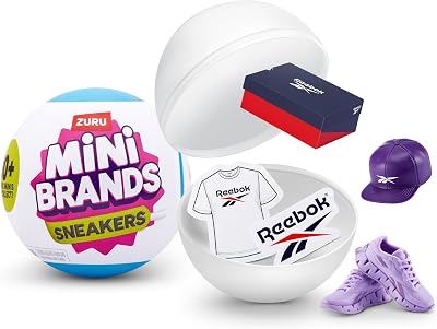 Mini Brands Sneakers Single Capsule Collectible Toy 30+ Styles Mystery