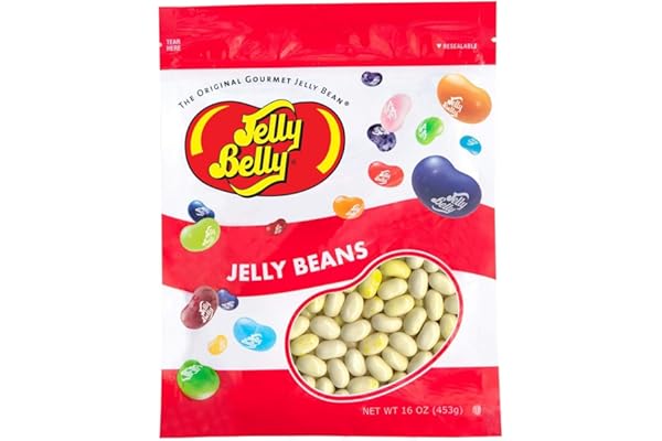 Jelly Belly Buttered Popcorn Jelly Beans - 1 Pound (16 Ounces) Resealable Bag - Genuine, Official, Straight from the Source …