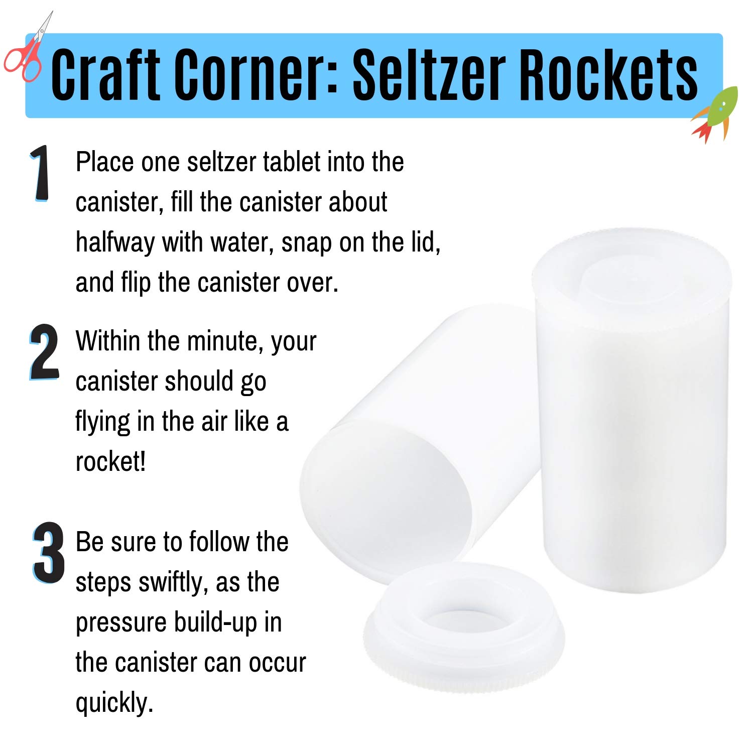 Houseables Film Canisters with Caps, 35MM Empty Camera Reel Containers ...