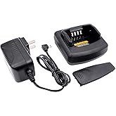 Reemplazo RLN6332A RLN6305 RLN6308 Cargador Compatible con Motorola CP110 RDM2070D RDU4100 RDV5100 RDU2020 RDU2080D RDV2020 R