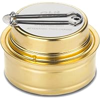 Amazon.com: Esbit Brass Alcohol Burner Camping Stove with Variable  Temperature Control : Sports u0026 Outdoors