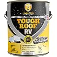 RV Roof Sealant - RV Roof Coating for RV, Campers, and Buildings - Liquid Rubber Paint - High Strength - 1000% Flexible, Solar Reflective, 1 Gal White