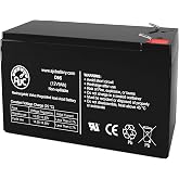 AJC Battery Compatible with APC RBC155 12V 9Ah UPS Battery