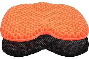 LaWana Anti Slip Waterproof Kayak Gel Seat Cushion for Sit in Kayak Chair,Boat Canoe Rowing Stadium Inflatable Pad for Lifetime Kayak, for Fishing Kayak Ocean Kayak Pedal Kayak Watersports Etc