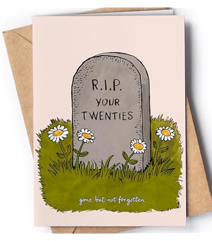 Funny 30th Birthday Cards, Turning 30 Card, I'm Fine Ross