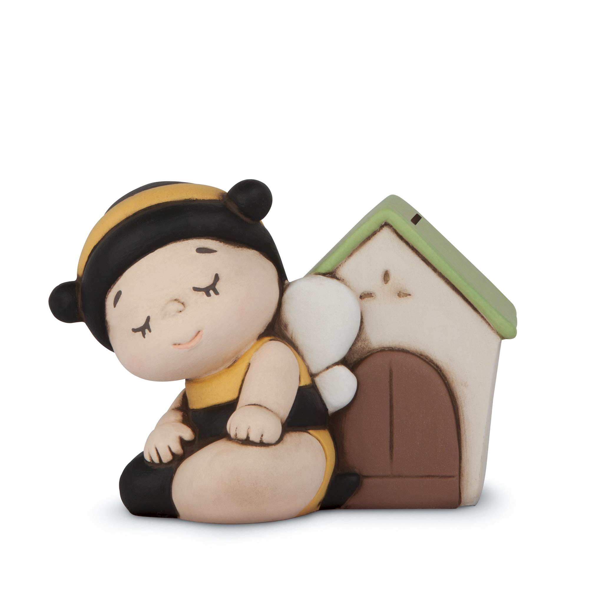 Egan Box, Ceramic, Ivory, Small