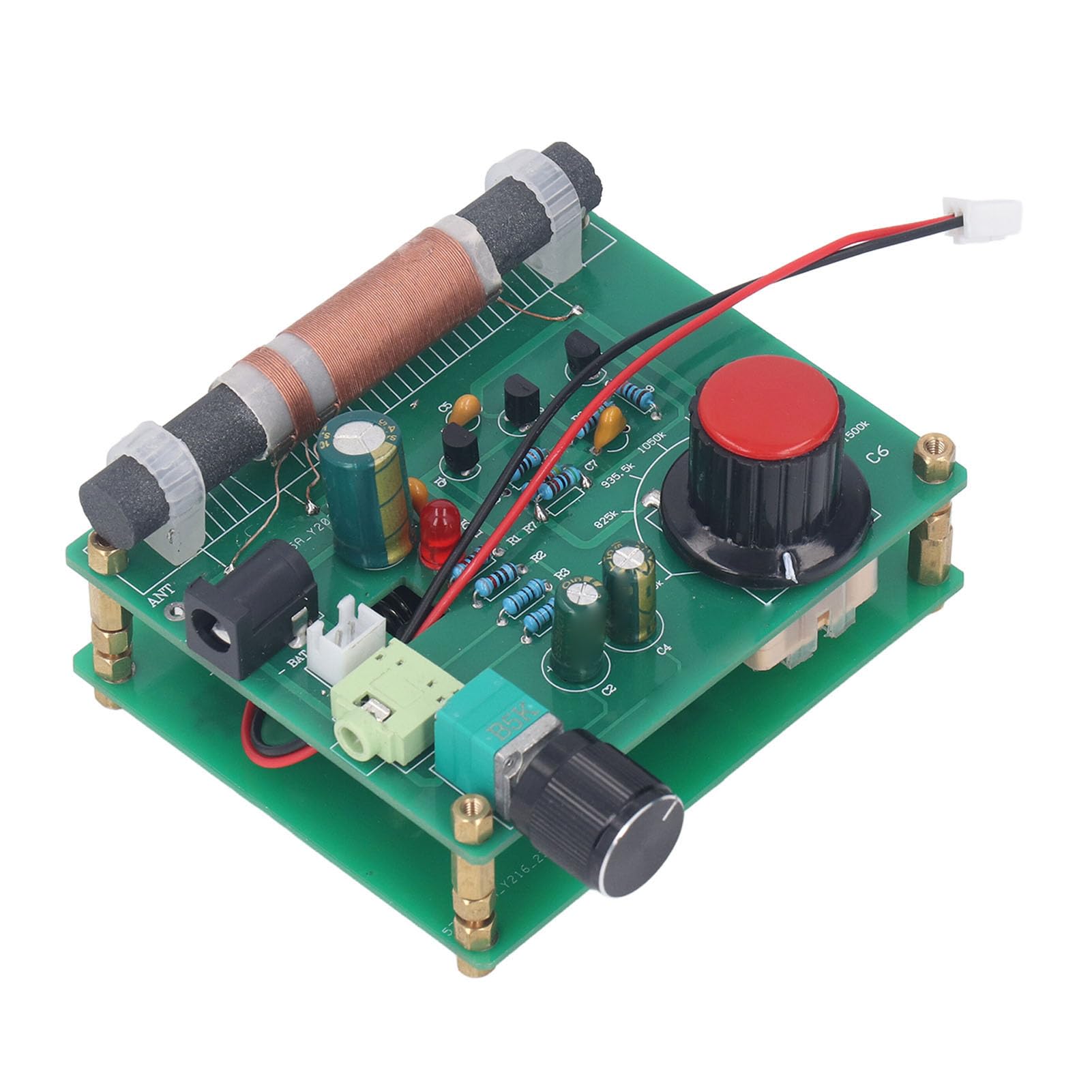 Photo 1 of AM Transmitter, 600Khz ?1500Khz 5?12V Amplitude Modulation Transmitter with 3.5mm Headphone Jack, DIY AM Transmitter Micro Power for Radio Receiver Player Testing