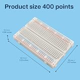 MMOBIEL 3x400 Point Solderless PCB Breadboard Proto Shield for Arduino view 2