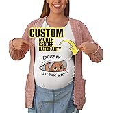 New Mom Gift Maternity Shirt, Cute & Funny Pregnancy Announcement Tee, Baby Reveal for Wife or Friend