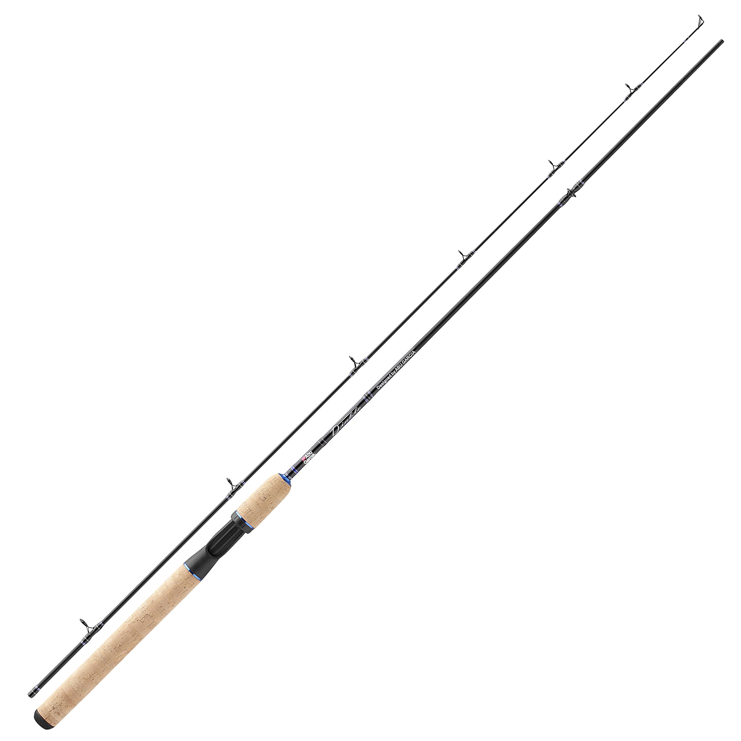Abu Garcia Devil 562UL 2/10 Spinning Rod, 5.6Ft, Black