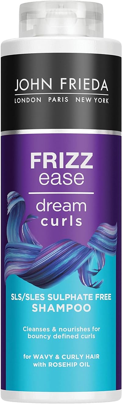 John Frieda Frizz Ease Dream Curls Shampoo 500ml Anti-Frizz for Curly Wavy Hair