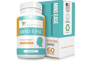 Nature's Nectar Migraine Prevention Feverfew Capsules – PA Free Butterbur Root, Riboflavin 400 mg, Magnesium & Feverfew – Natural Migraine Supplement – 60 Capsules