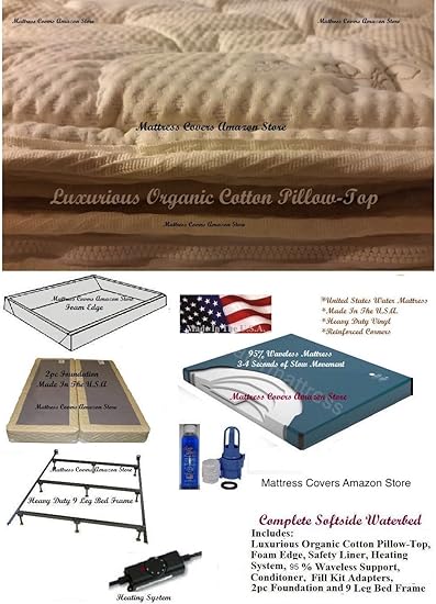 Amazon Com Eastern King 4000ls Softside Pillow Top Complete