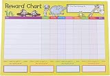 House of Card & Paper Reward Charts 4 Pack with 225 Foil Star Stickers UK Made view 3