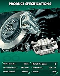 SCITOO 18B4995 Front Left Disc Brake Caliper
