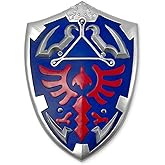 otaku gear 20" Heroic Master Foam Shield &ndash; Ideal for Cosplay, LARP, Halloween, or Display Multicolored
