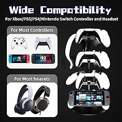 ZYTHRONE Controller&Headset Holder Gaming Rotatable