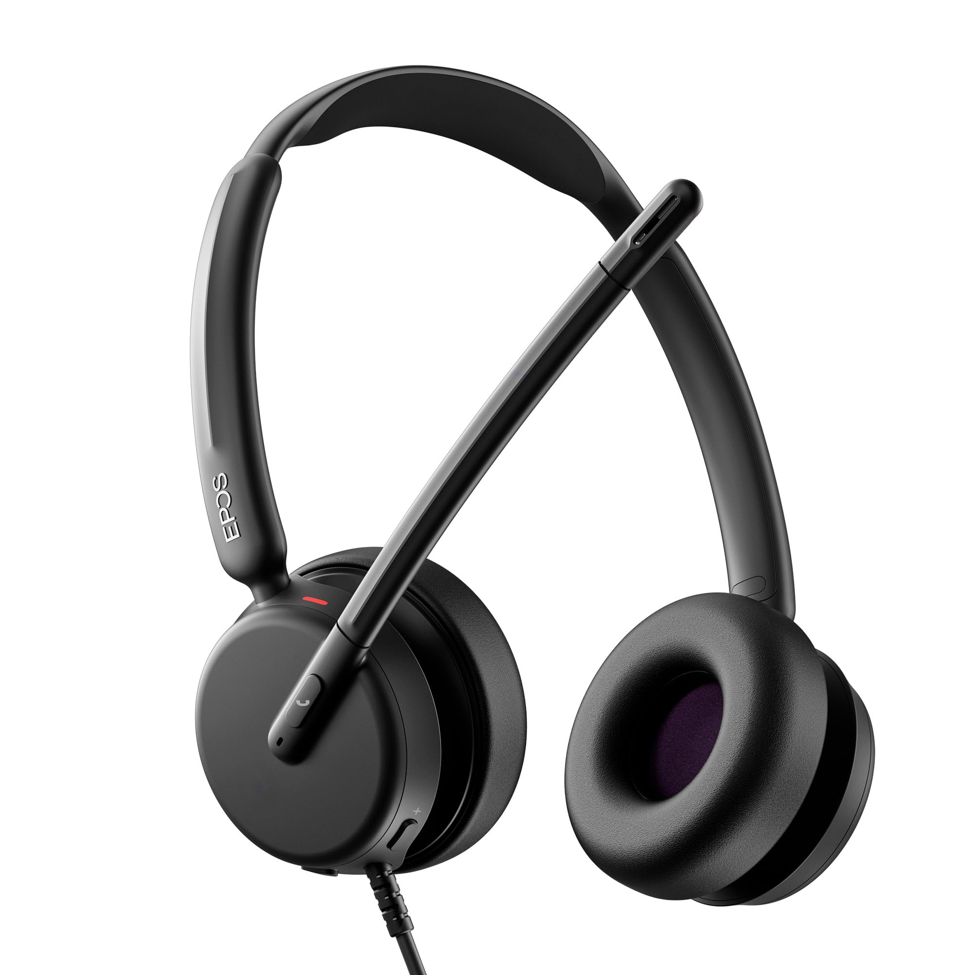 EPOS IMPACT 460 Binaural On-Ear USB C and USB A Wired Headset with Noise-Canceling Mic, Plug-and-Play, high fidelity Sound, Comfortable Fit, good for Office, Home and Business Communication