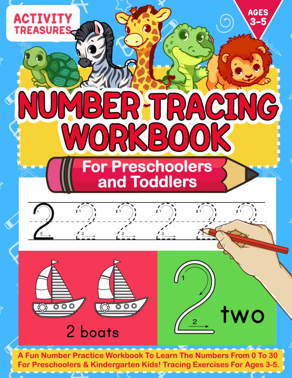 Number Tracing Workbook For Preschoolers And Toddlers: A Fun Number Practice Workbook To Learn The Numbers From 0 To 30 For Preschoolers & ... and Handwriting Workbooks for Children) Number Tracing Workbook For Preschoolers And Toddlers: A Fun Number Practice Workbook To Learn The Numbers From 0 To 30 For Preschoolers & ... and Handwriting Workbooks for Children) Paperback