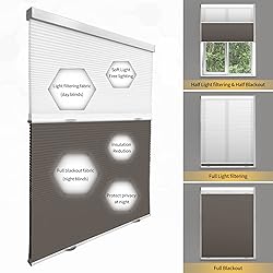 Boolegon Day Night Cellular Shades Cordless
