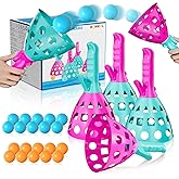 Bennol Outdoor Game Toys for Kids Boys with 20 Balls, Pop Pass Catch Ball Game Outside Toys Gifts for 3 4 5 6 7 8+ Year Old Boy Kids, Outside Outdoor Toy Gifts for Boys Ages 3-5 4-8