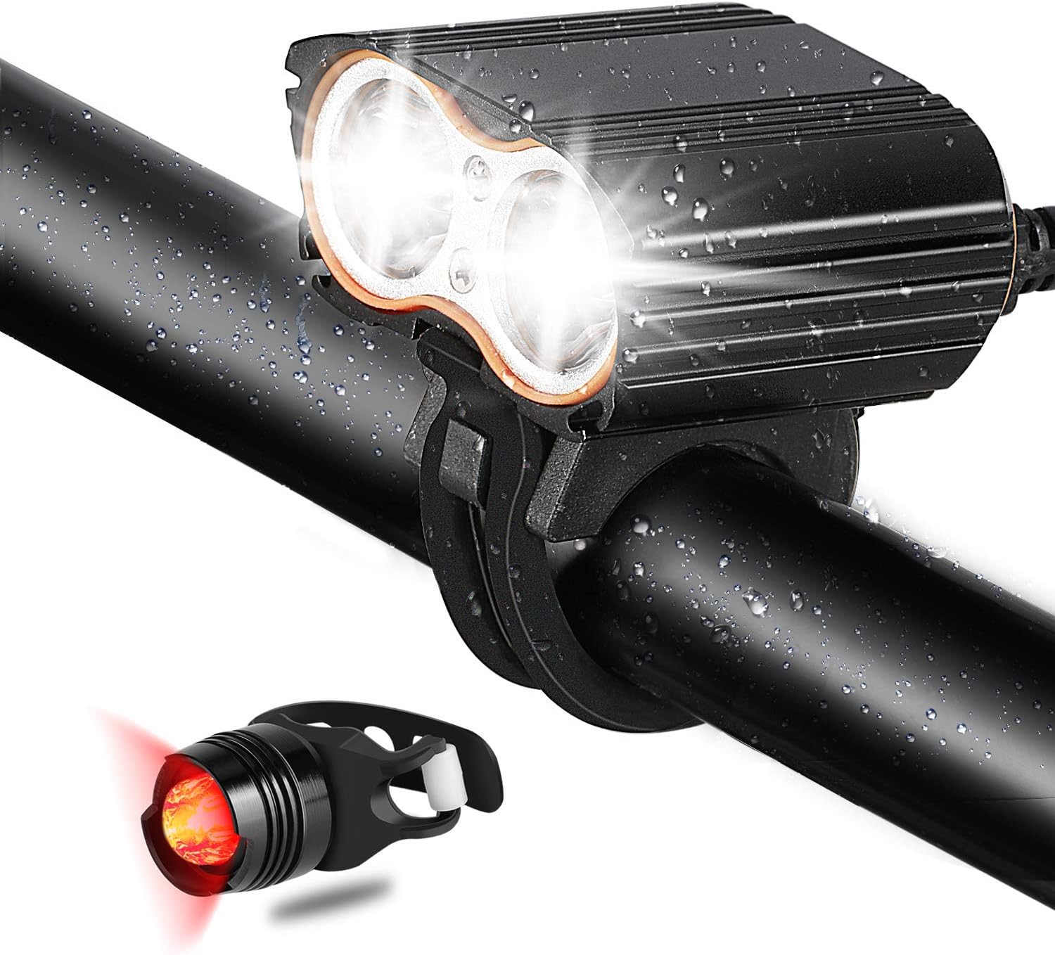 bike light external battery