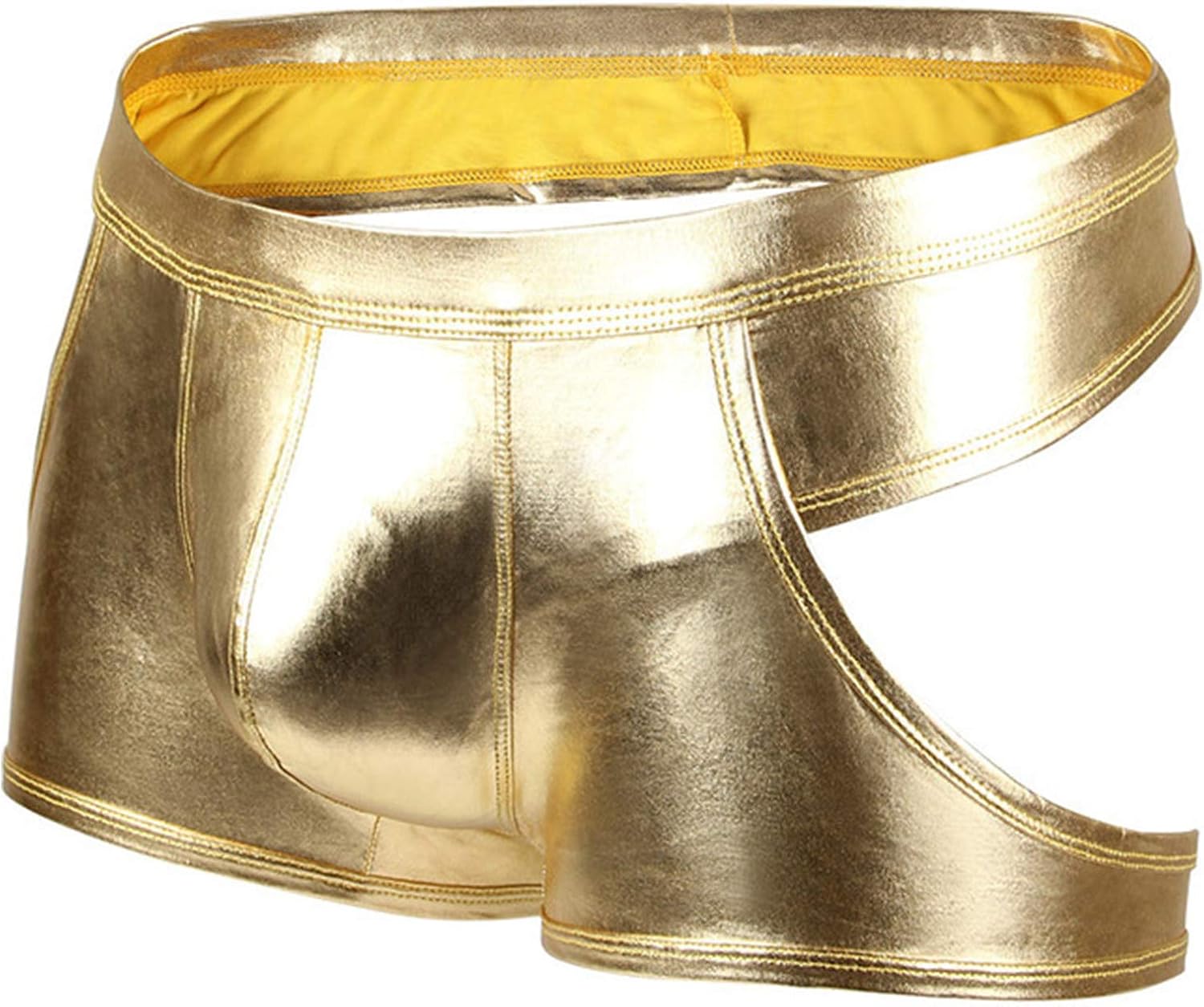 Mymyguoe Männer Leder Tanga Herren String Dessous Männer Dessous Herren