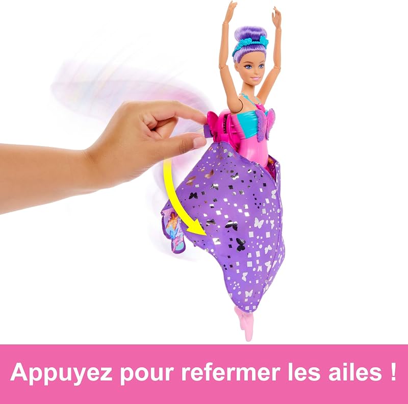 Poupée Danseuse Papillon 2-en-1