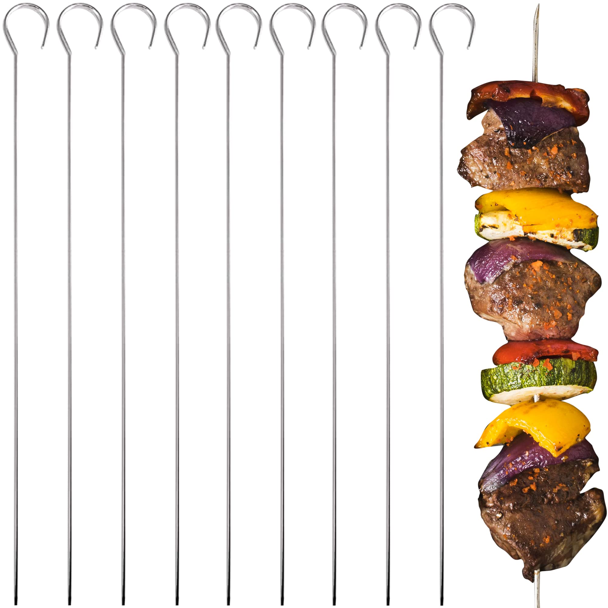 O-Yaki Products Stainless Steel skewers in Storage case (Set of 9 skewers) (8)