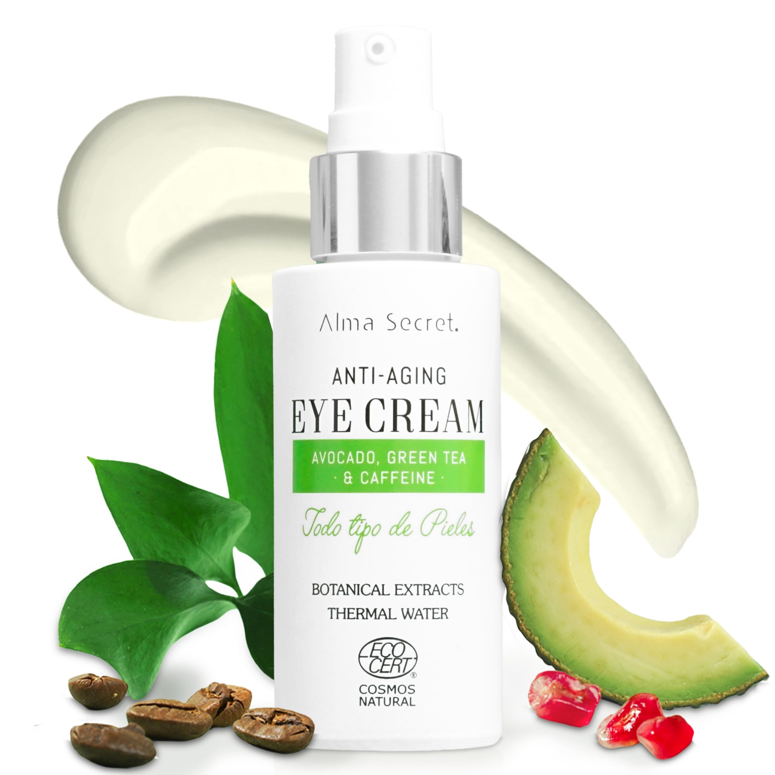 Anti-Aging Eye Contour - Avocado, Green Tea & Caffeine 30 ml