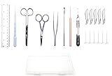 20 Piece Advanced Dissecting Set in Plastic Case