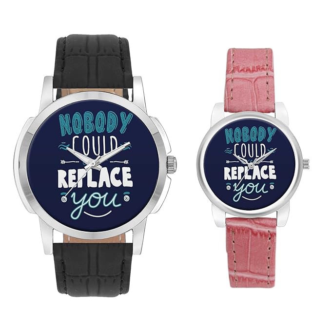 Gifts for Couple, Multicolor Dial Wrist Watch for Men and Women