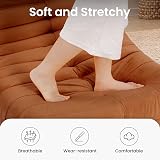 Vesgantti Togo Fireside Lounge Chair Soft Suede Premium Foam 80D x 85W x 84H view 4