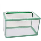 XMHF Nylon Mesh Fish Fry Hatchery Breeder Box Separation Net White Green