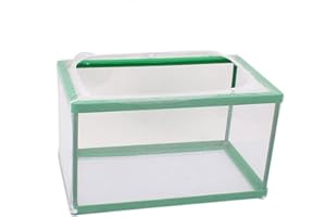 XMHF Nylon Mesh Fish Fry Hatchery Breeder Box Separation Net White Green