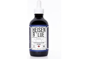 2% Methylene Blue Solution, 2X Strength, 120 ml Amber Dropper Bottle, USP Grade, Pure, Made in Canada, Formaldehyde-Free, Hea