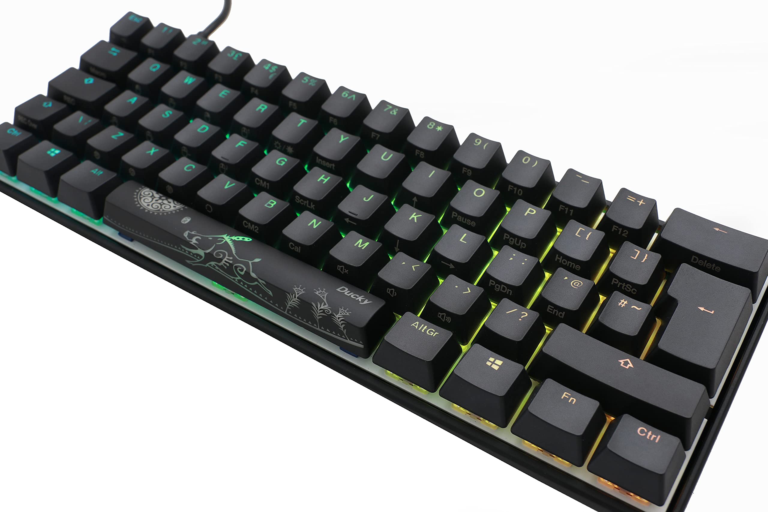 DuckyChannel Mecha Mini RGB Blacklit Black Cherry MX Switch UK Layout