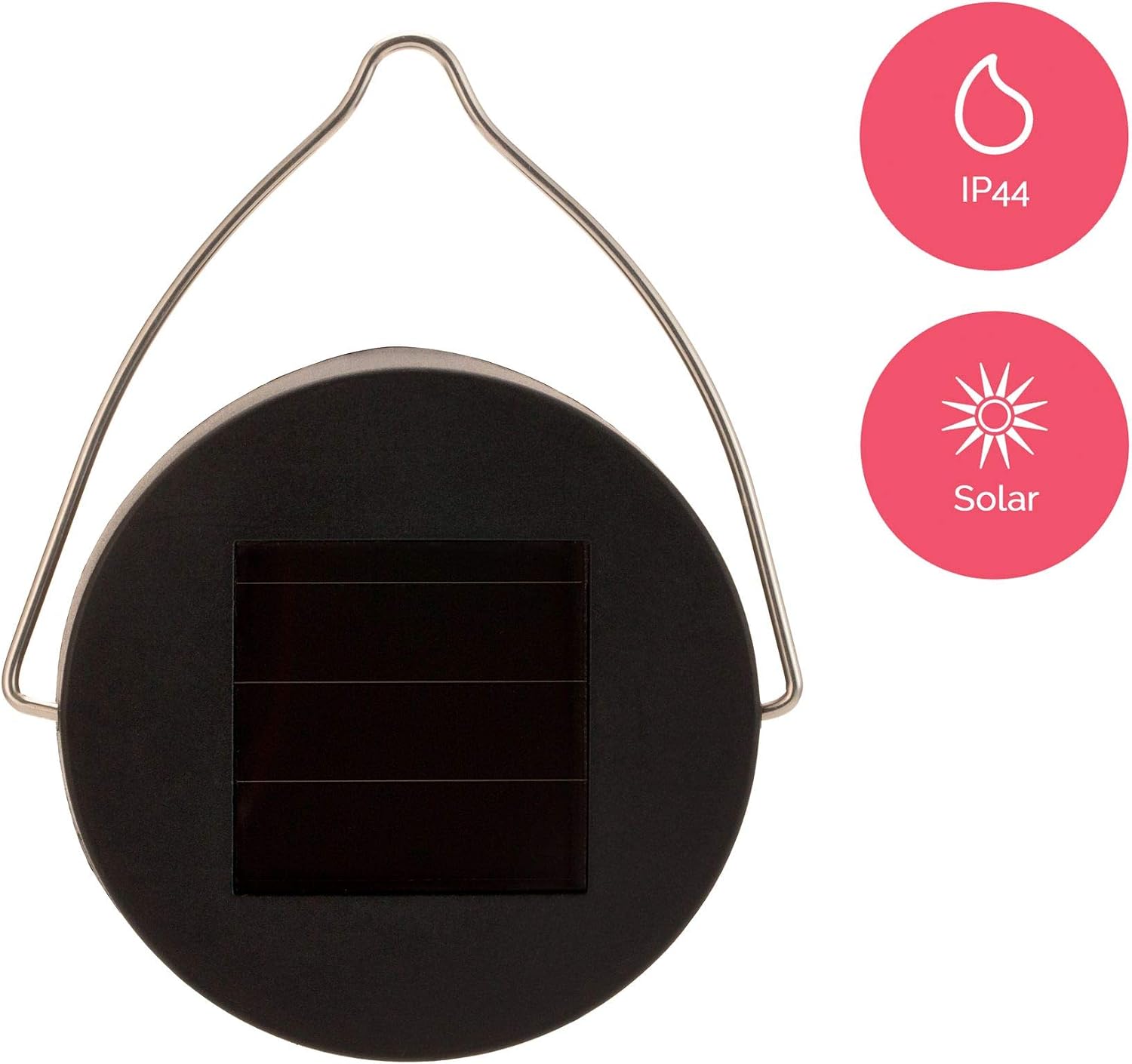 Pauleen 48056 Sunshine Pearl Solar Ground Spike Glass Ball for Outdoor Balcony or Garden 0.006 W Glass Black - Image 5