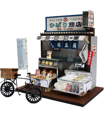 ビリー 手作りドールハウスキット 懐かしの市場キット お茶屋 8664 g6bh9ry Amazon.com: Market kit teahouse 8664 Good old Billy handmade
