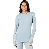 Hot Chillys Women's Clima-Tek Crewneck Midweight Relaxed Fit Base Layer