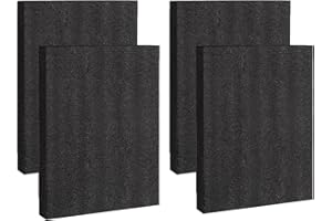 DRENIS Black Customizable Polyethylene Foam Sheets, 4PACK 12 x 16 x 0.5INCH Thick Padding for Cases, Tool Foam Sheet for Packaging and Crafts